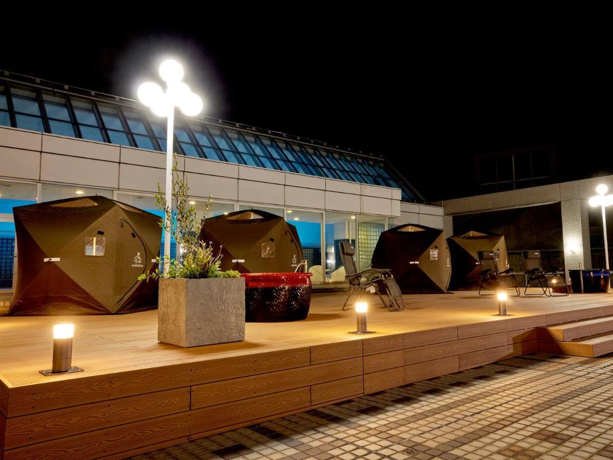 Miyako Hotel Gifu Nagaragawa Εξωτερικό φωτογραφία The rooftop of the hotel